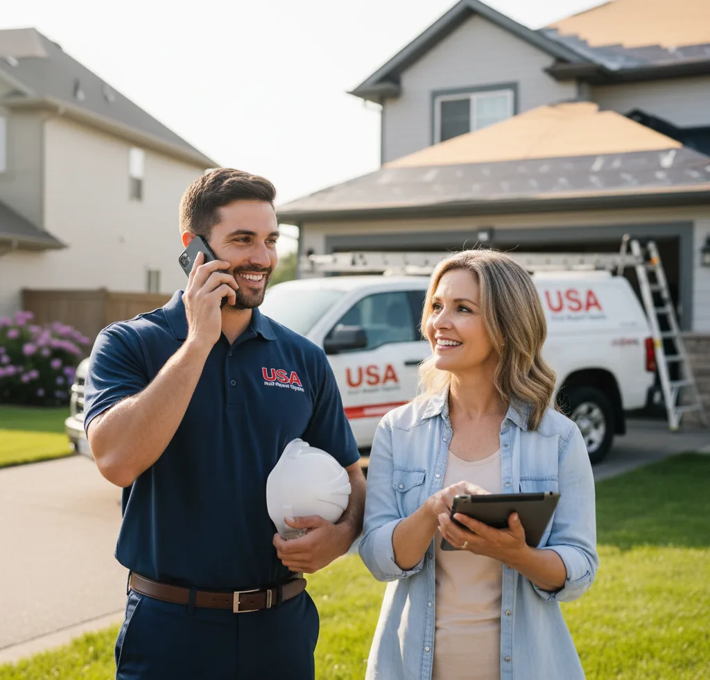USA Roof Repair Experts customer support in Grosse Ile